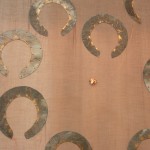 cotton, organza, lead, copper wire 300 x 100 cm / 2009